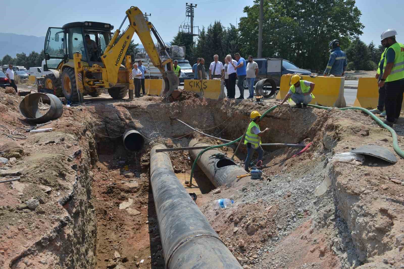 Bursa Büyükşehir’den sağlıklı ve kesintisiz su temini